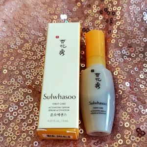 Sulwhasoo First Care Activating Serum Anti-Aging Korean Skincare Mini .27 FL OZ